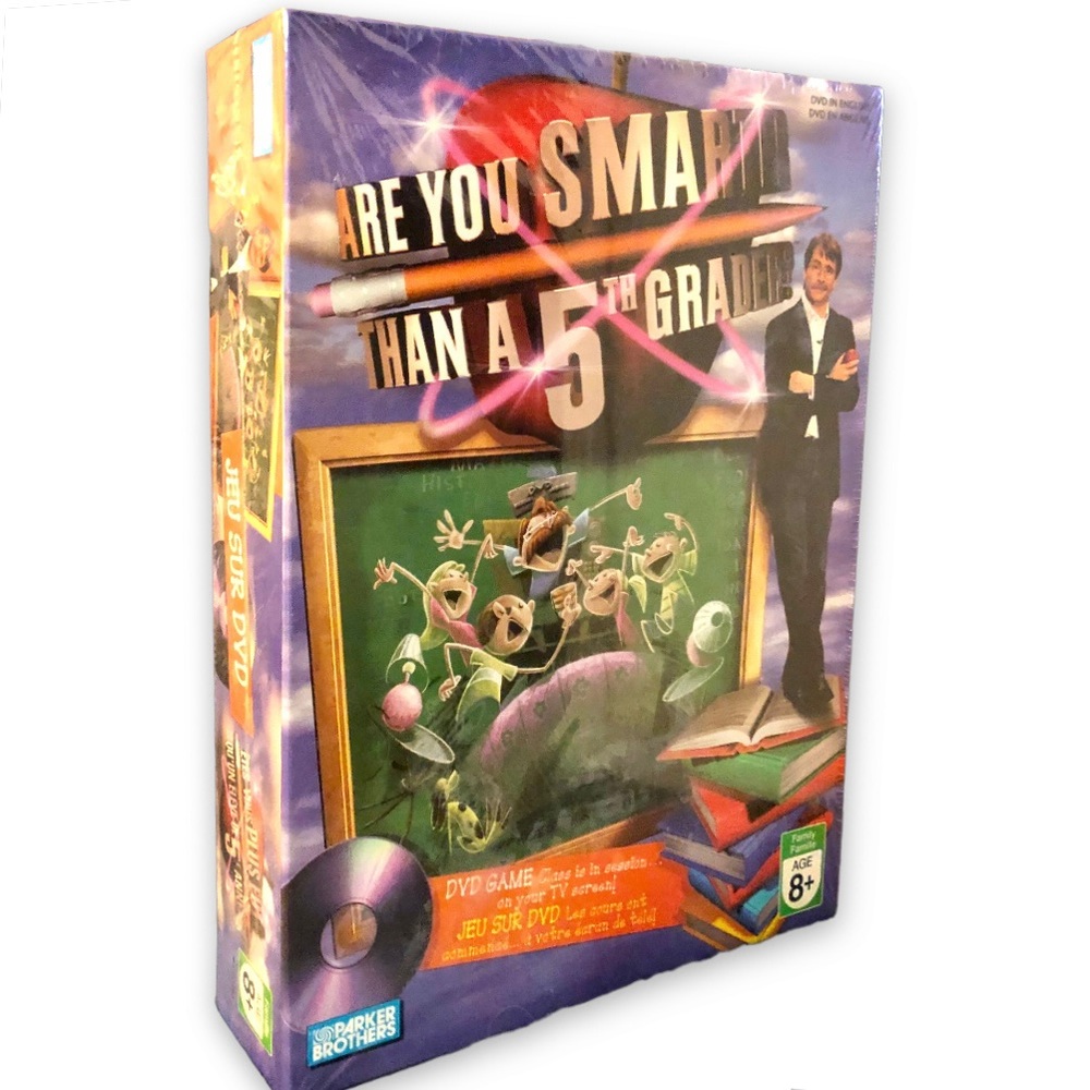 🆕 ARE YOU SMARTER THAN A 5TH GRADER? ~ DVD TV GAME ~ Game Host: Jeff Foxworthy